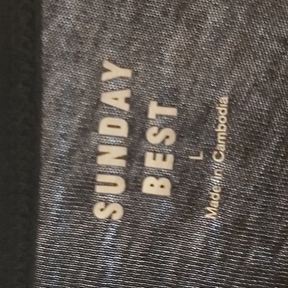 Sunday best heart t shirt large - Picture 3 of 3